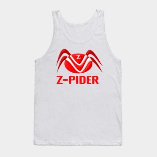 spider funny red Tank Top